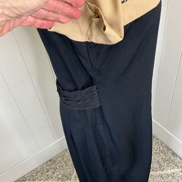 VTG 80s S.L. Fashions Size 12 Petites Statement Leopard Print Button Down Dress - Picture 7 of 16